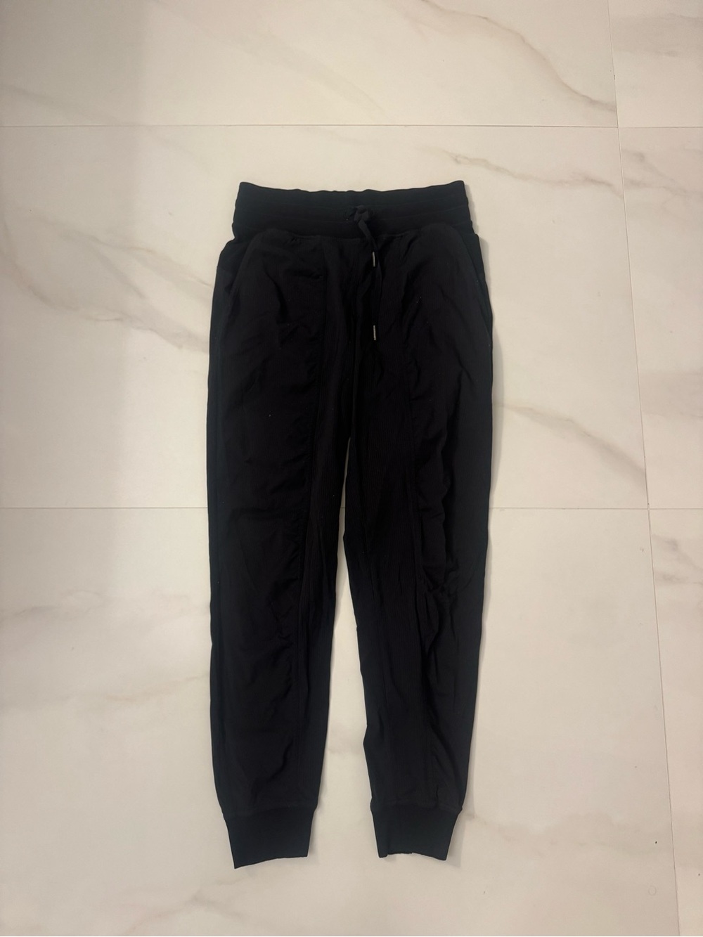 lululemon athletica Black High-Waist Leggings (Size 4)